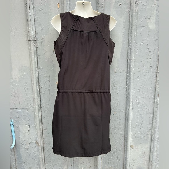 Indygena Burok sleeveless black shift dress, Small - Picture 3 of 11